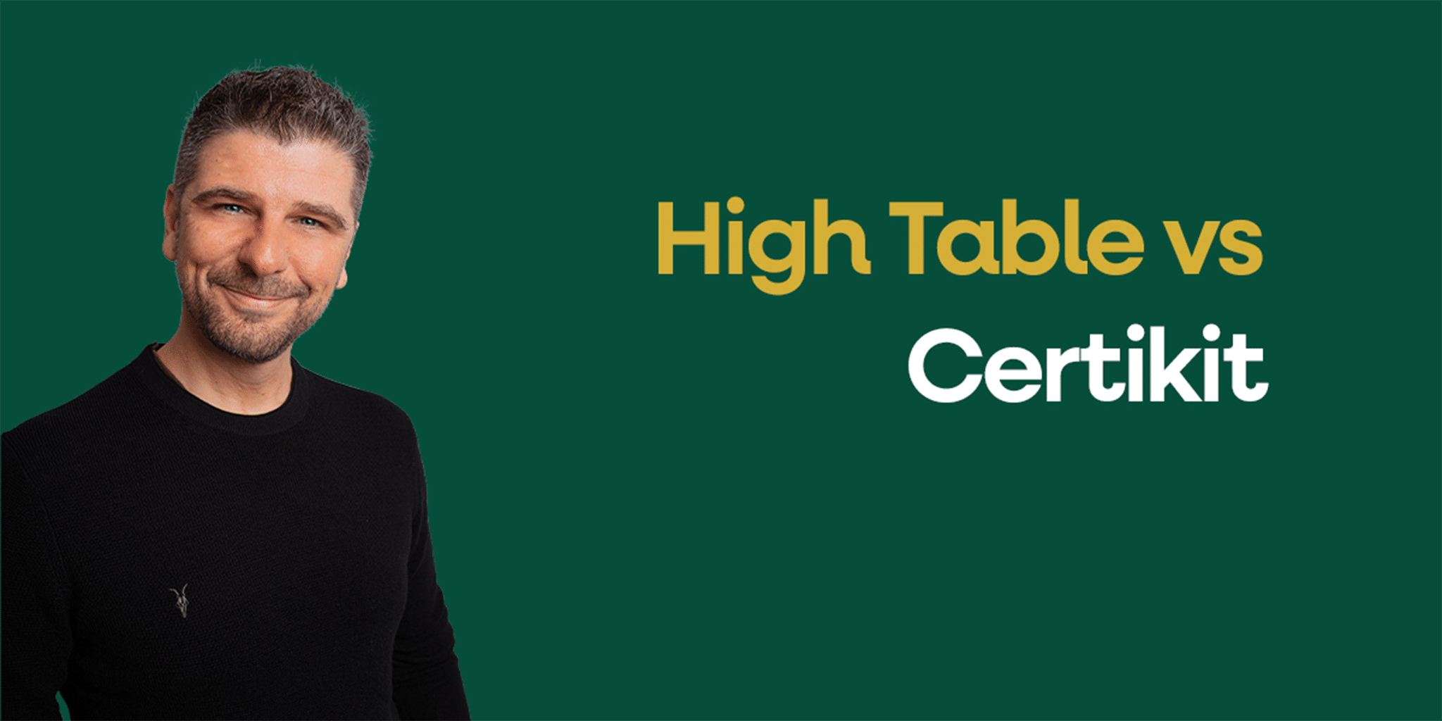 High Table vs Certikit