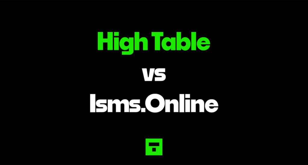 High Table vs ISMS Online