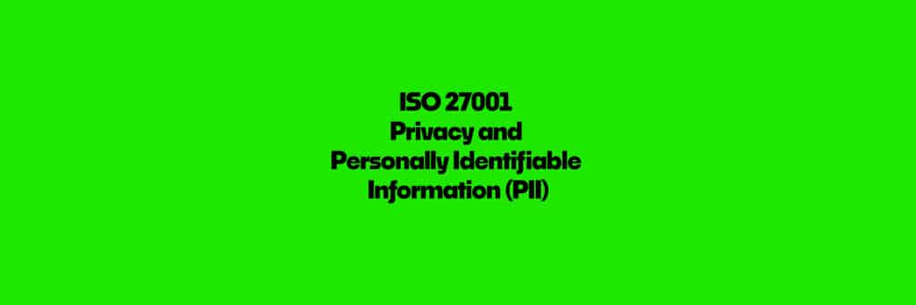 Privacy and Personally Identifiable Information (PII) FAQ
