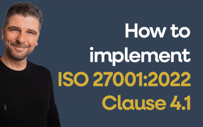 How to implement ISO 27001 Clause 4.1 – Understanding the organisation and its context