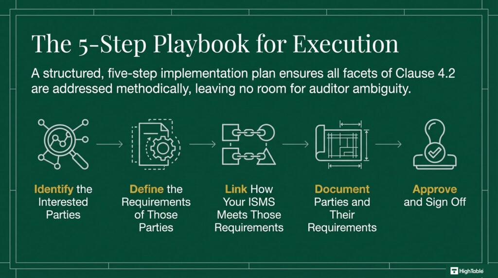 ISO 27001-2022 Clause 4.2 Understanding The Needs And Expectations of Interested Parties Explained - how to implement it - 7