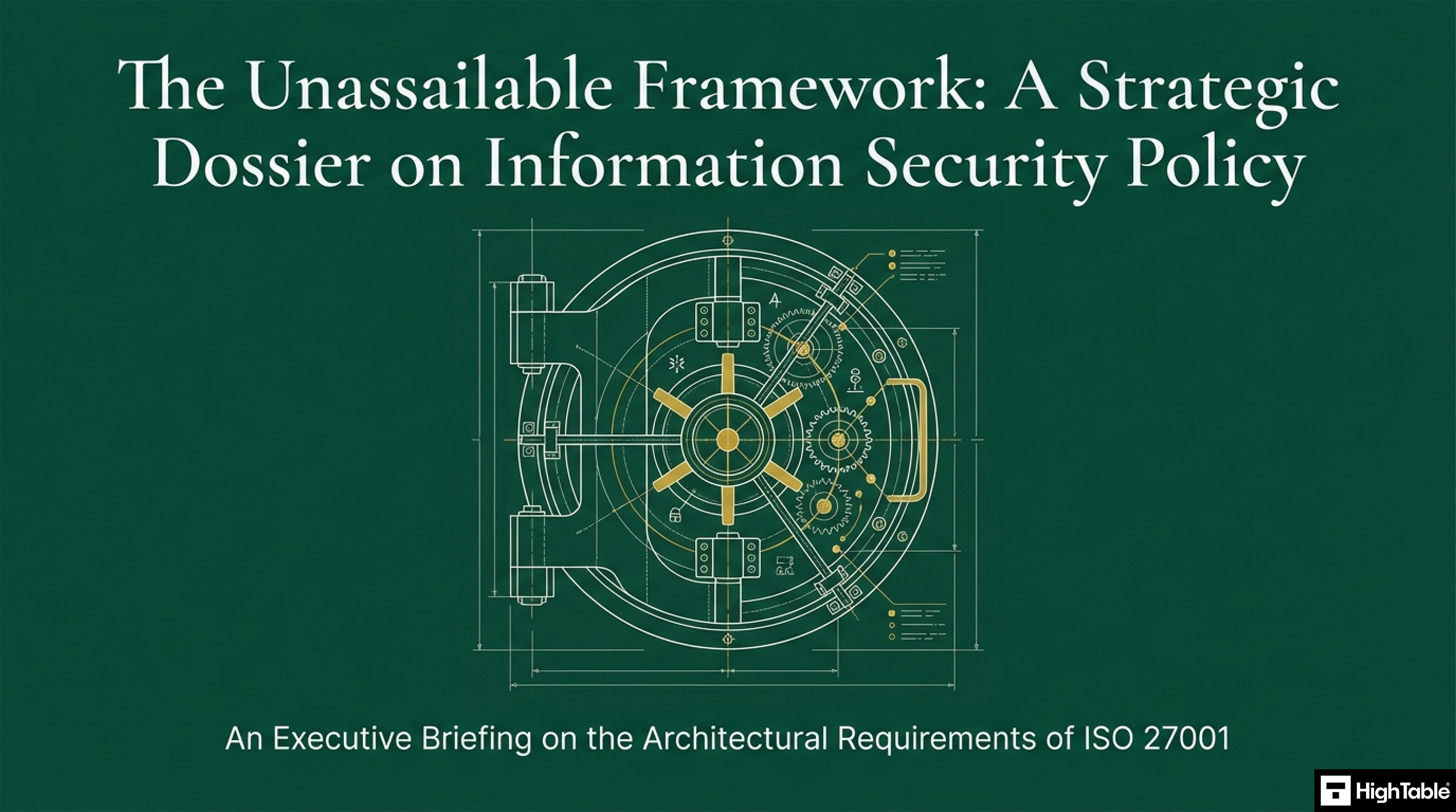 ISO27001-2022 Policies - Introduction - Strategic Briefing