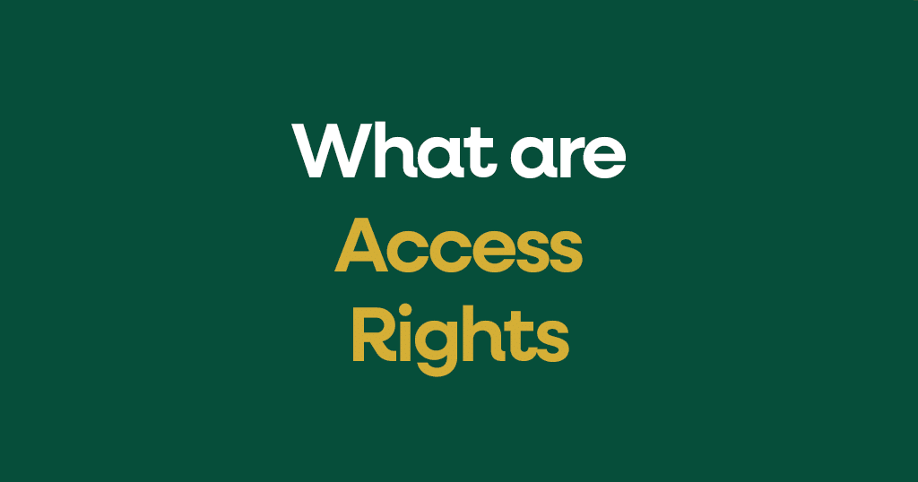 What are access rights?