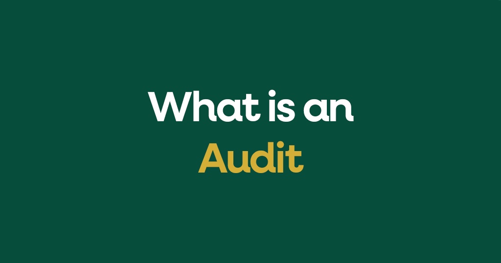 What is an audit?