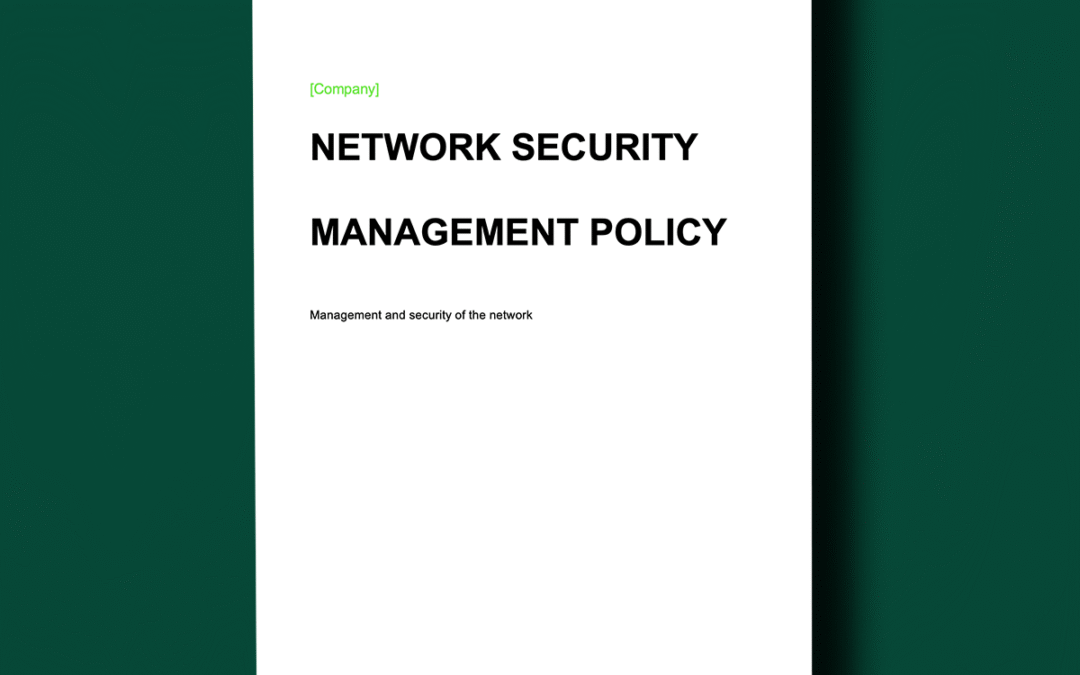 ISO 27001 Network Security Policy Explained + Template
