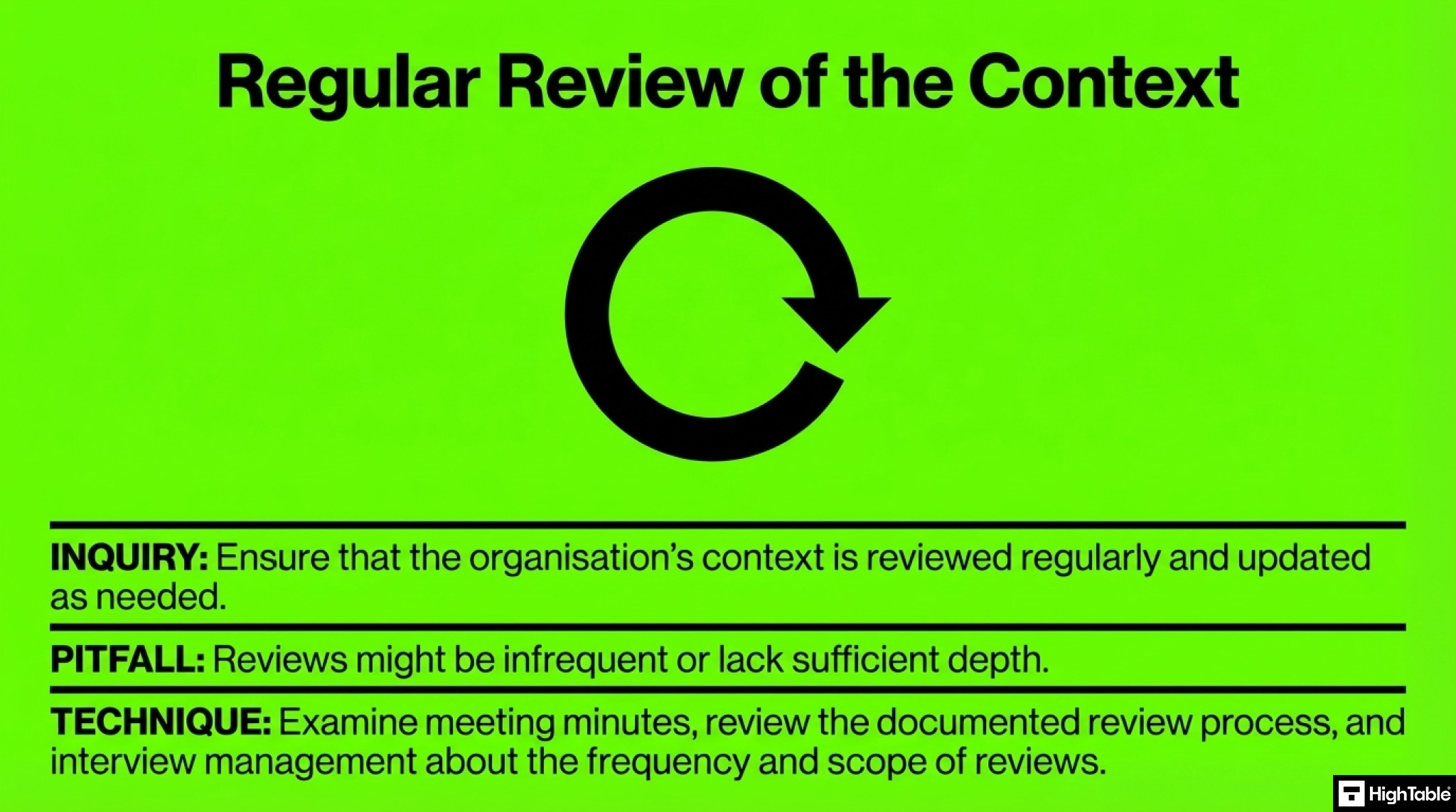 how to audit ISO 27001 clause 4.1 - audit context review