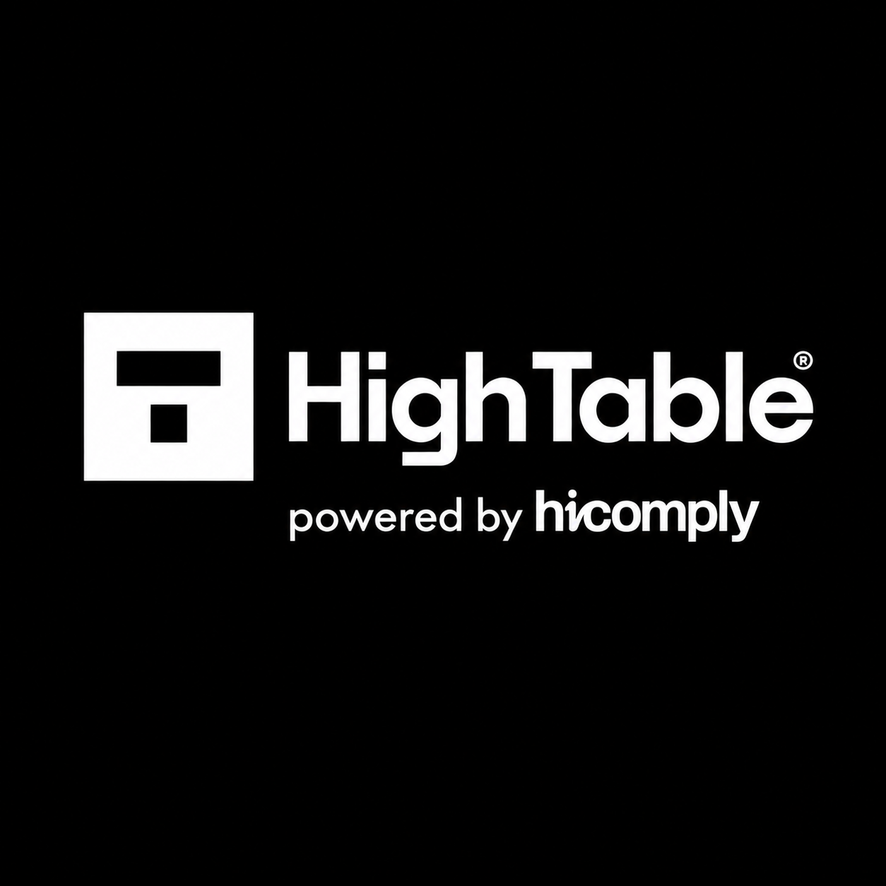 High Table Compliance Platform - powered by Hicomply